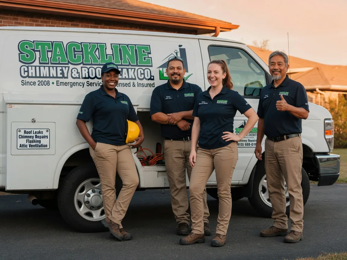 Chimney flashing repair company in Ogdensburg, WI
